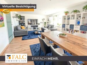 Moderne Erdgeschosswohnung mit Garten, Balkon & Terrasse